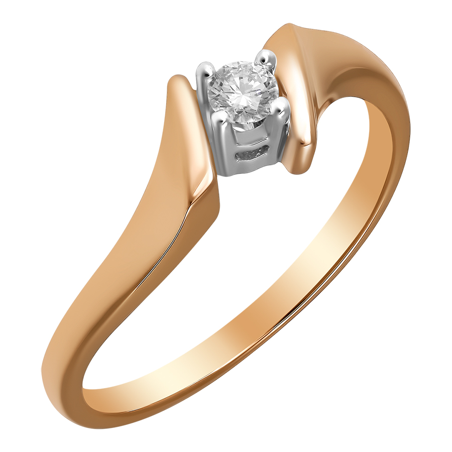 Кольцо, золото, бриллиант, 1469588М